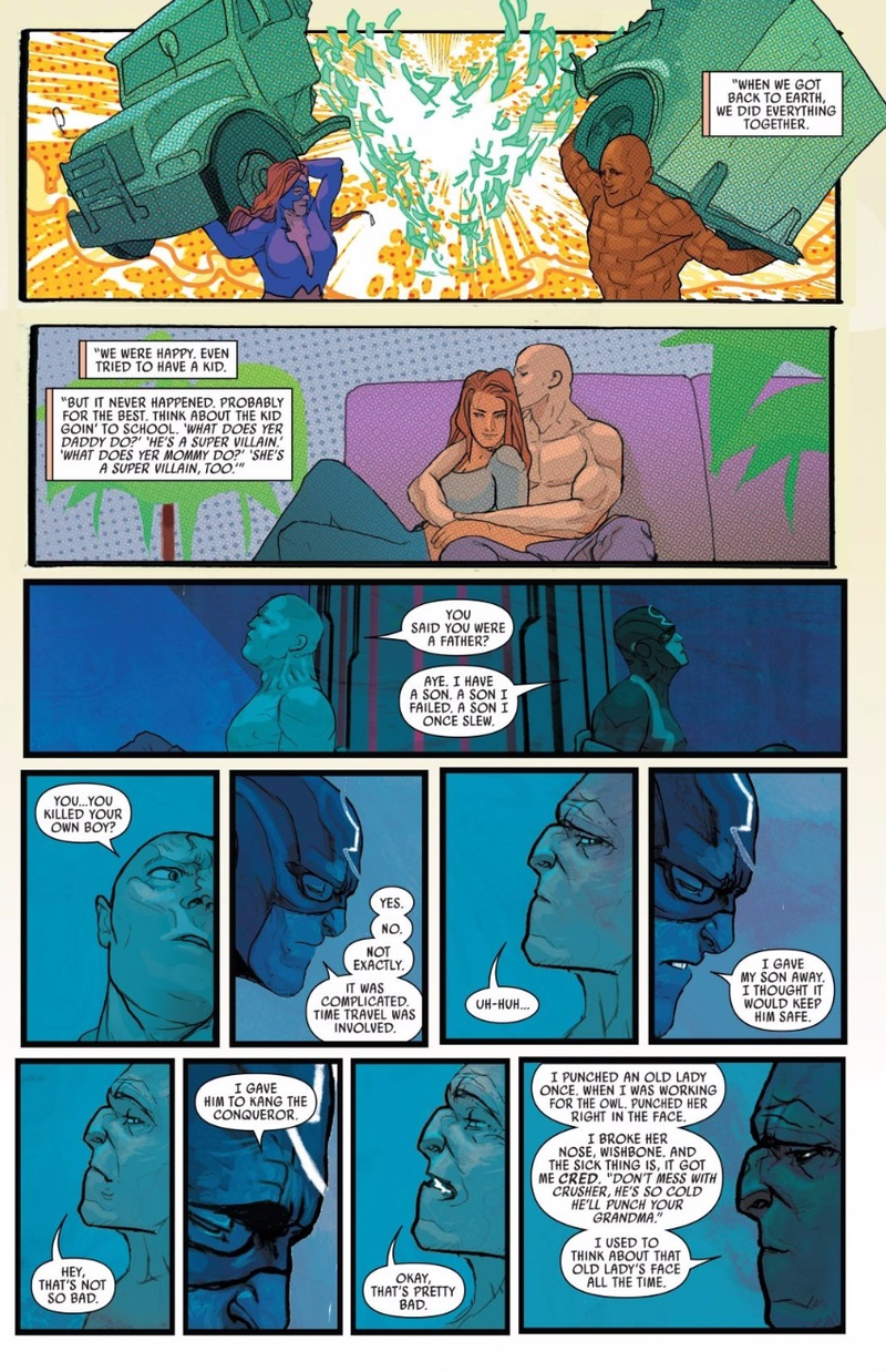 Illustration for article titled The Best Issue of Black Bolt is All About Crusher Creel